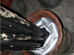 一根管子里穿多根電纜時怎么防水
